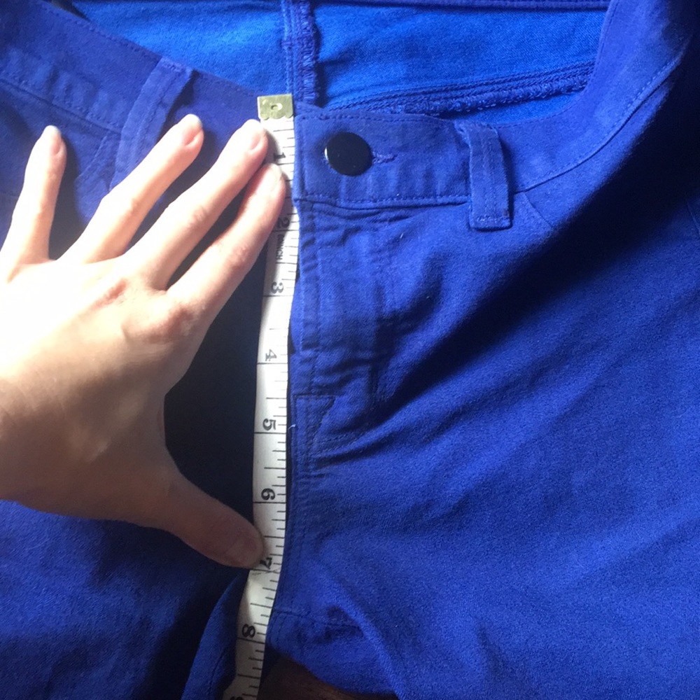 JBrand Coated Cobalt blue skinny jeans 25 - Picture 9 of 11
